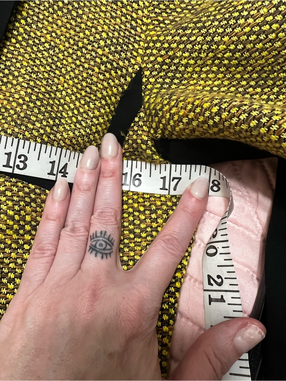 Karen Millen Bomber Tweed Moto Jacket
Neon Yellow And Black 8 Medium - Picture 10 of 12